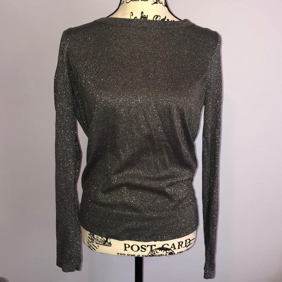 The Limited Sweaters - The Limited Metallic Backless Sweater ❤️